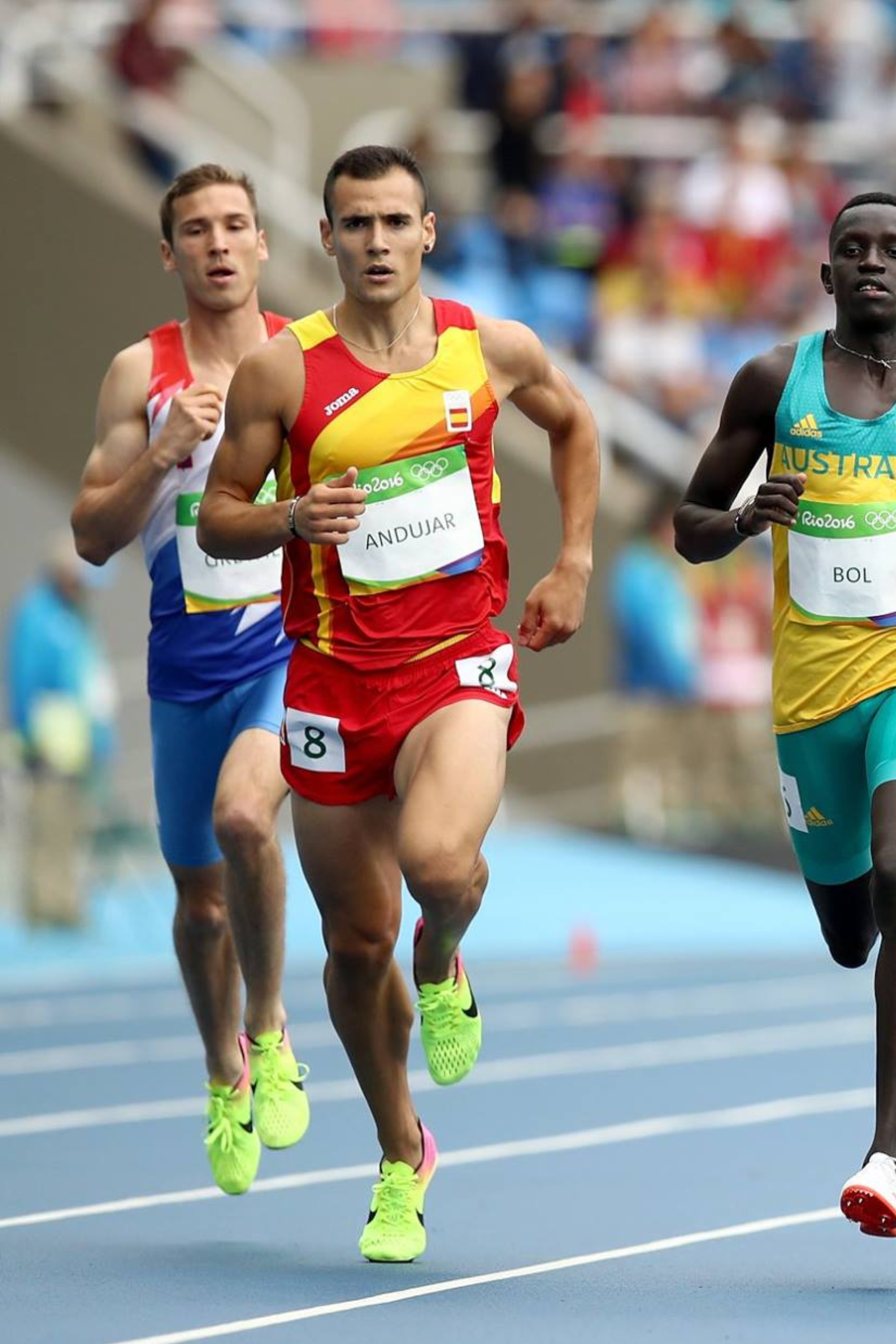 Dani Andújar corriendo